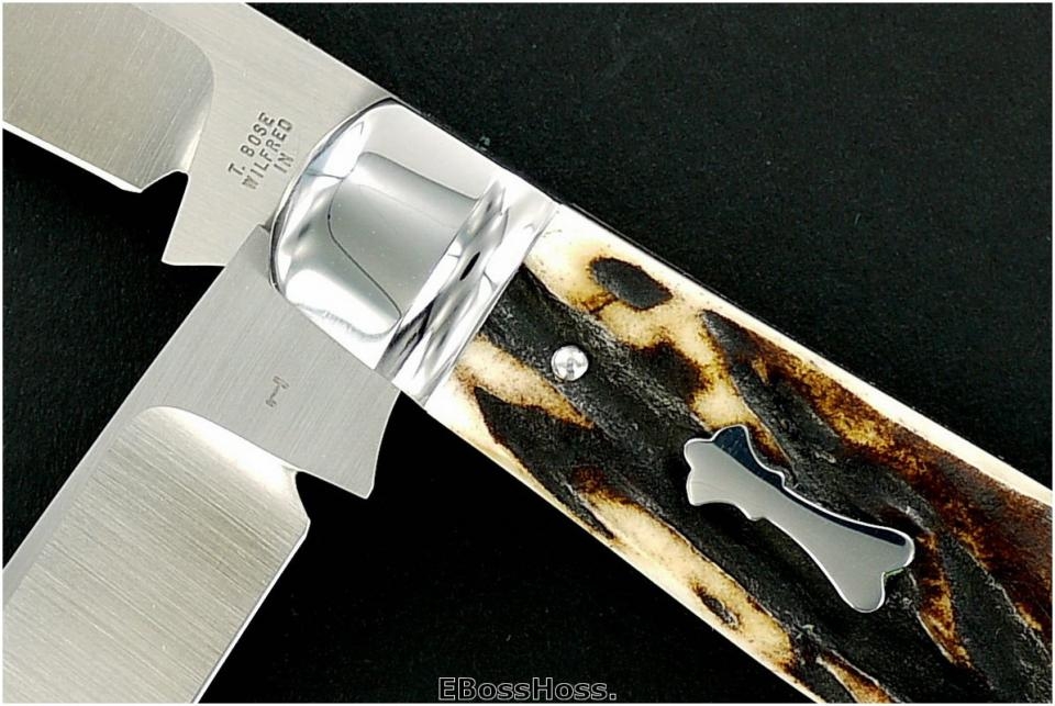 Tony Bose 4 3/4" Modified Saddlehorn Trapper